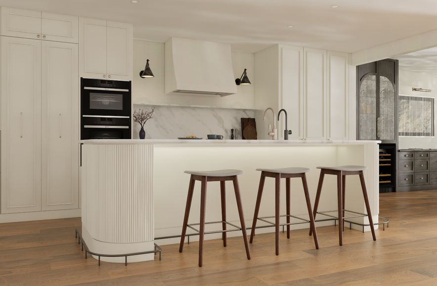 French Brasserie Meets Contemporary • A Collaboration with Cote Interiors •