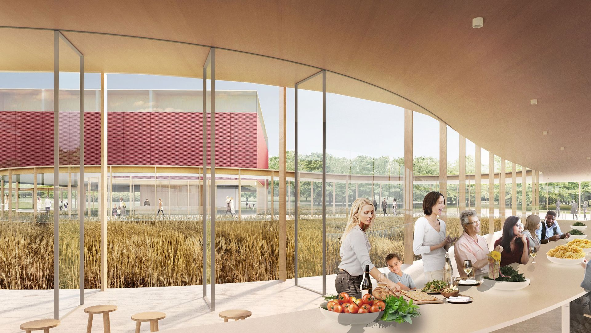 Barilla Pavilion banner