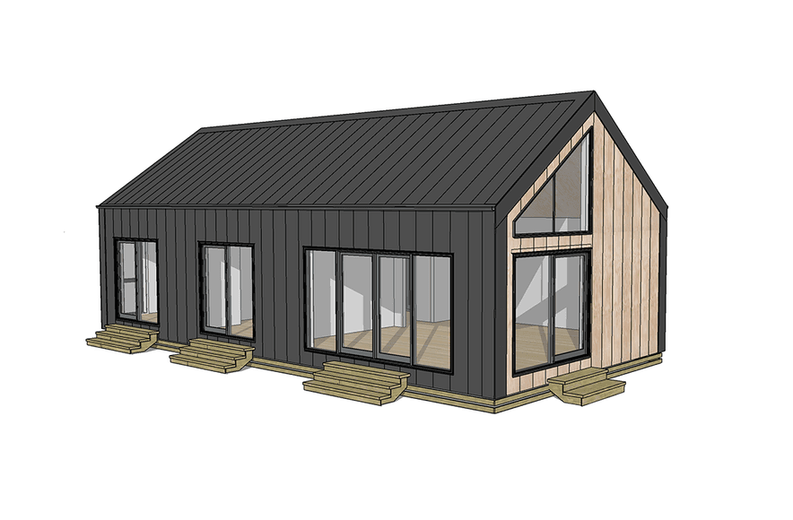 Home Plan Range EVELYN 2 BDRM