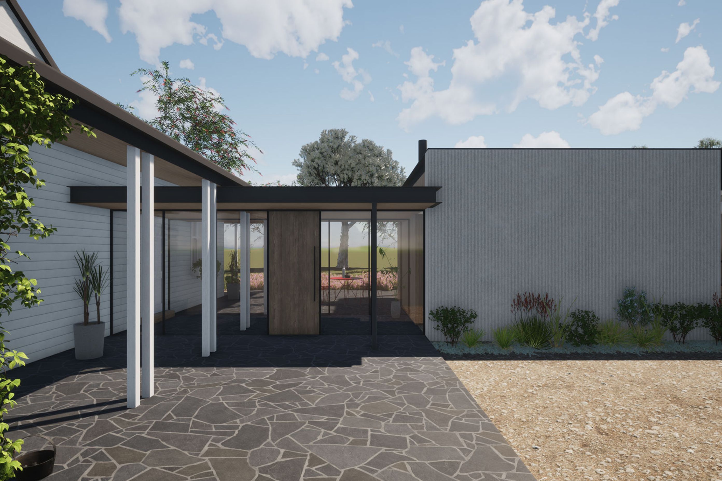 Bolinda Wall House