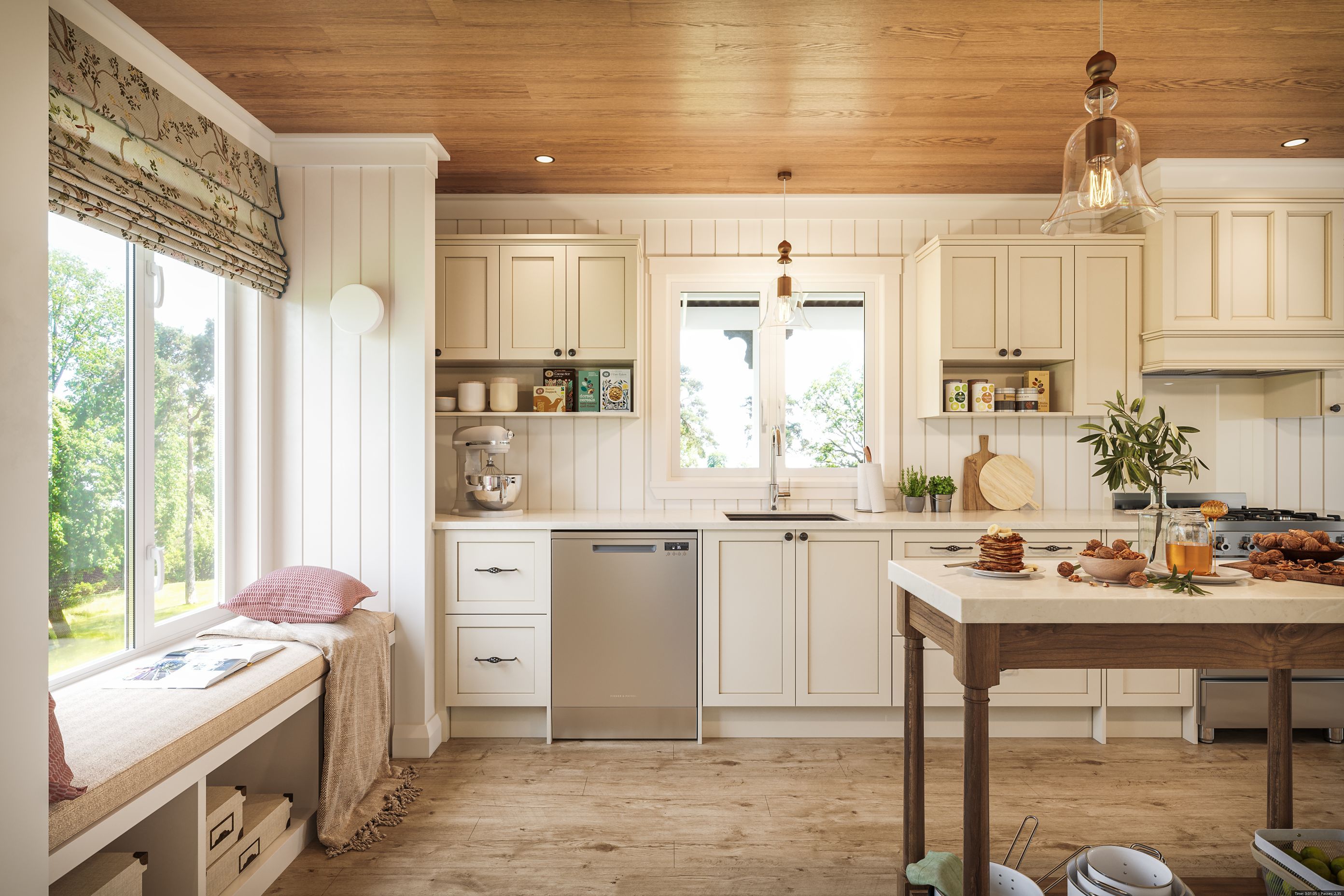 3D Render Kitchen