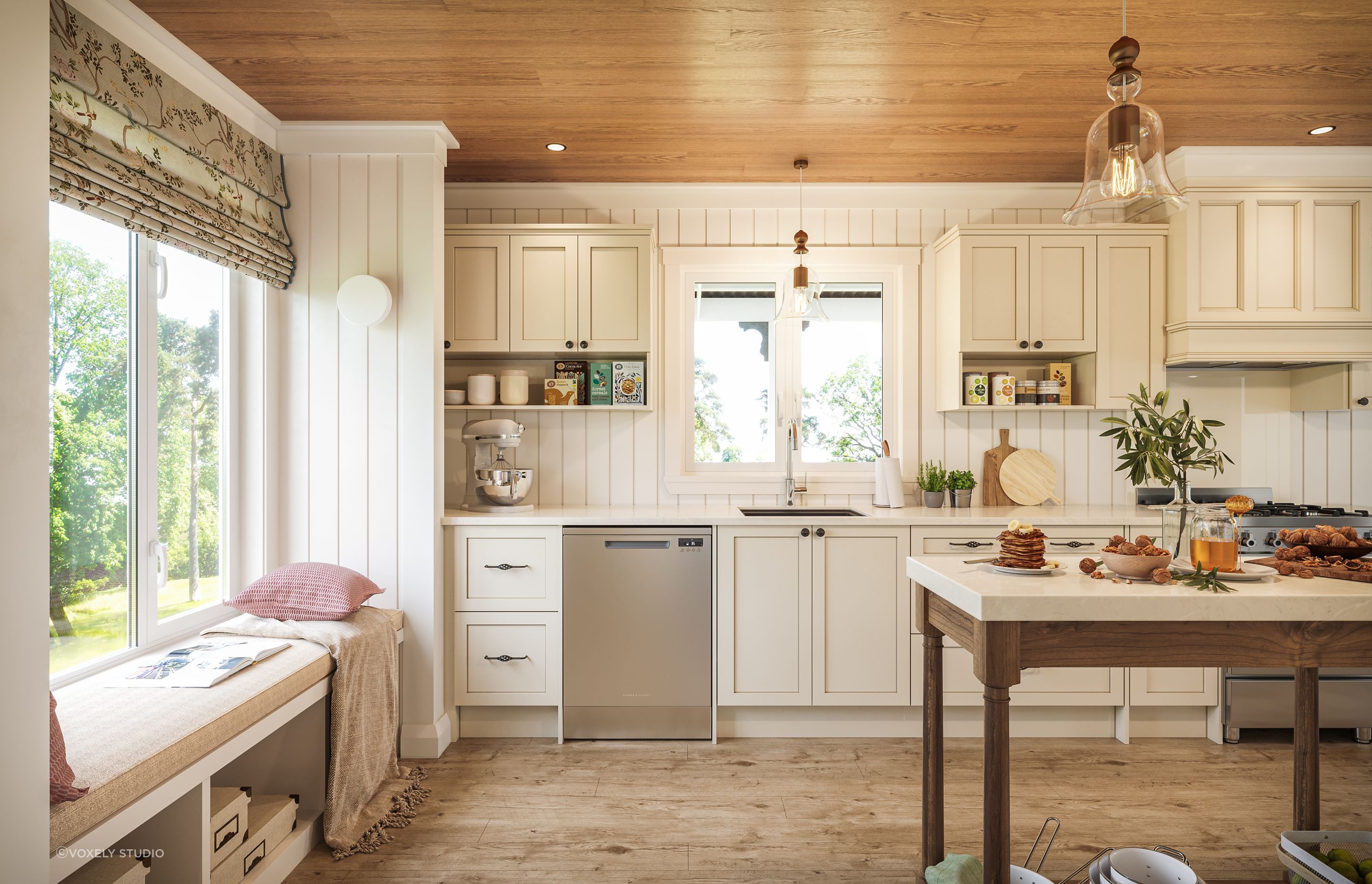 3D Render Kitchen