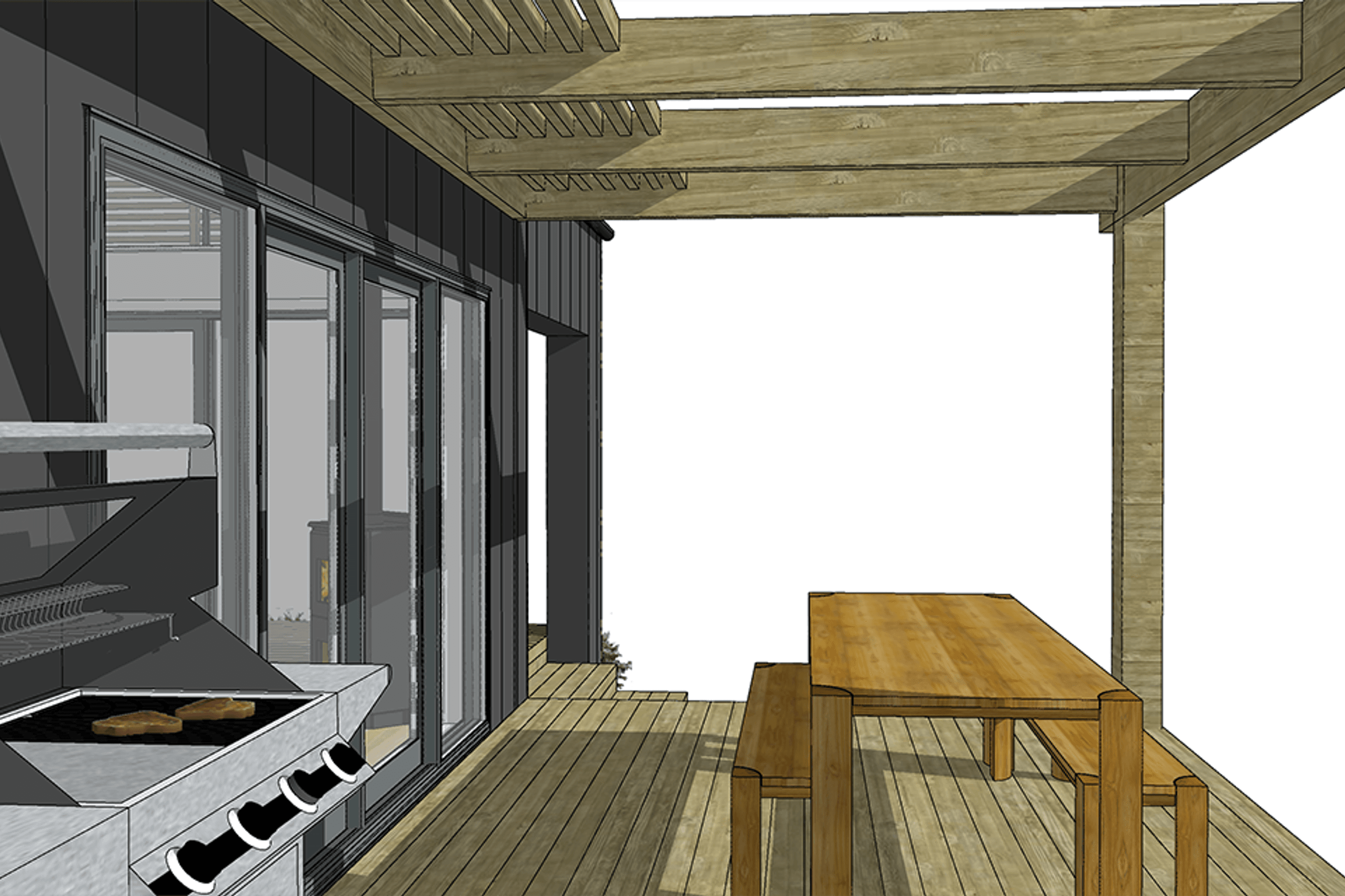 North Deck &amp; Pergola