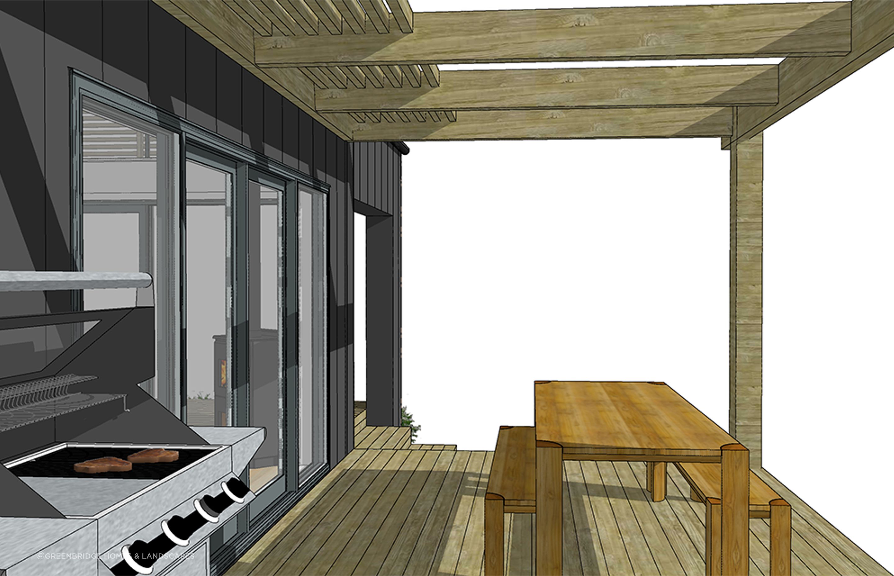 North Deck & Pergola
