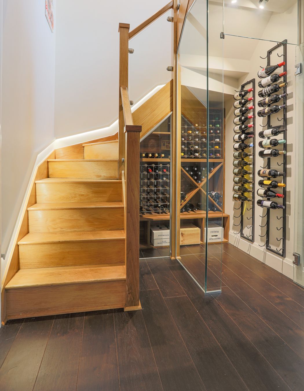 A wine cellar that caters for all tastes.
