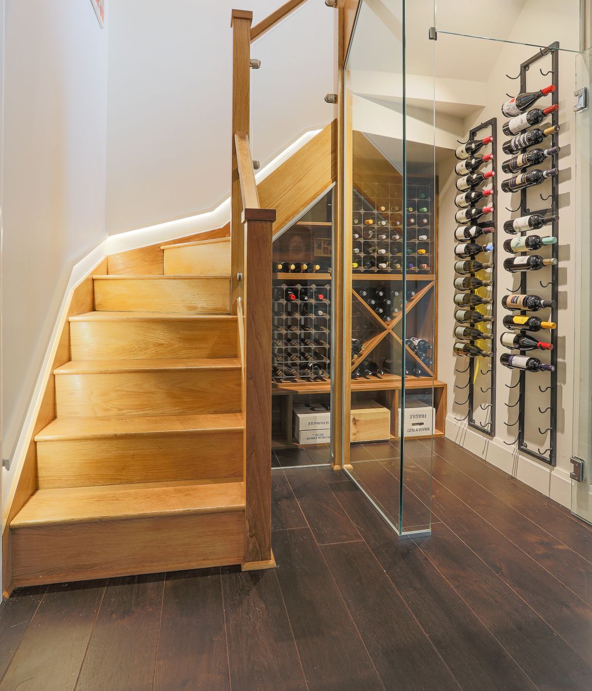 A wine cellar that caters for all tastes.