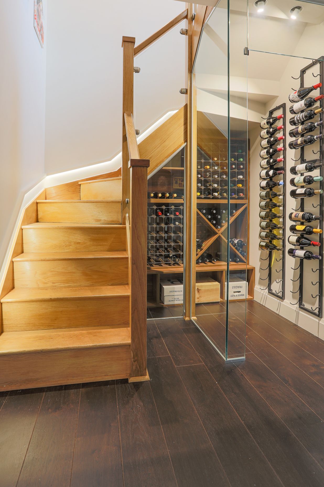 A wine cellar that caters for all tastes.