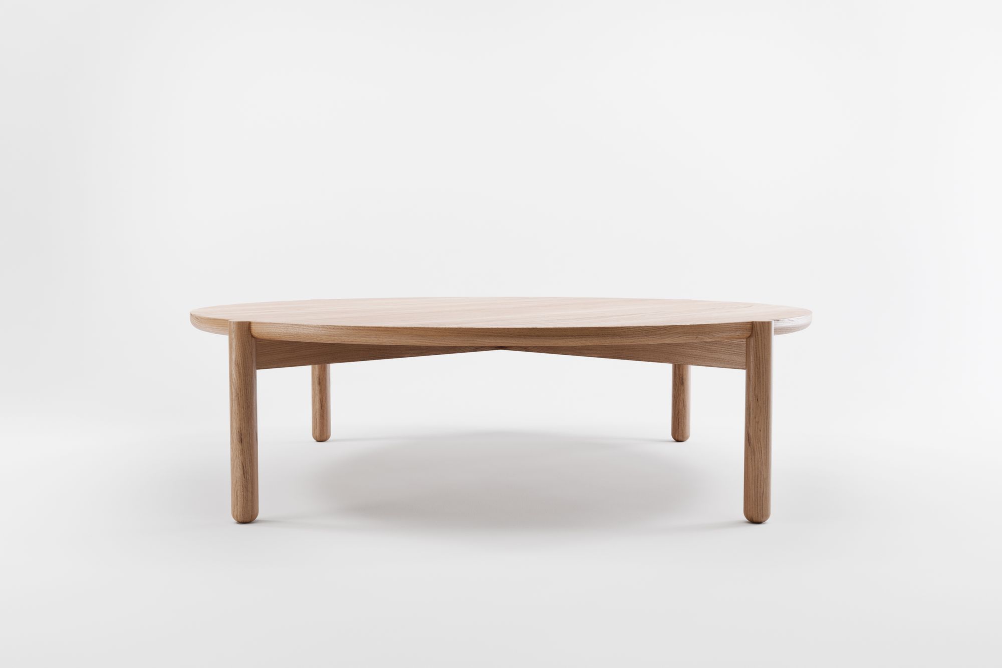 Multitude Coffee Table - Round - Natural Oak