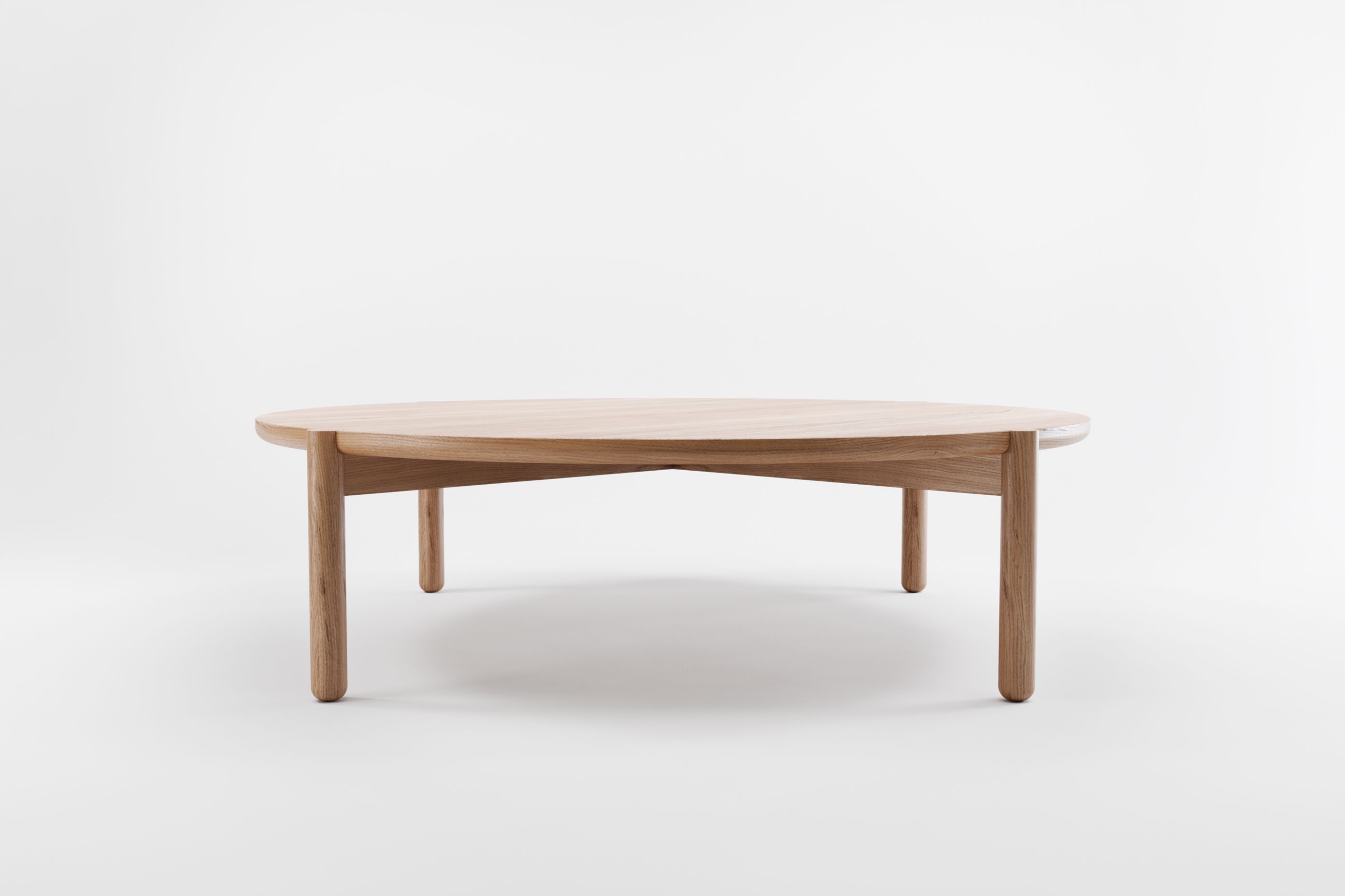 Multitude Coffee Table - Round - Natural Oak