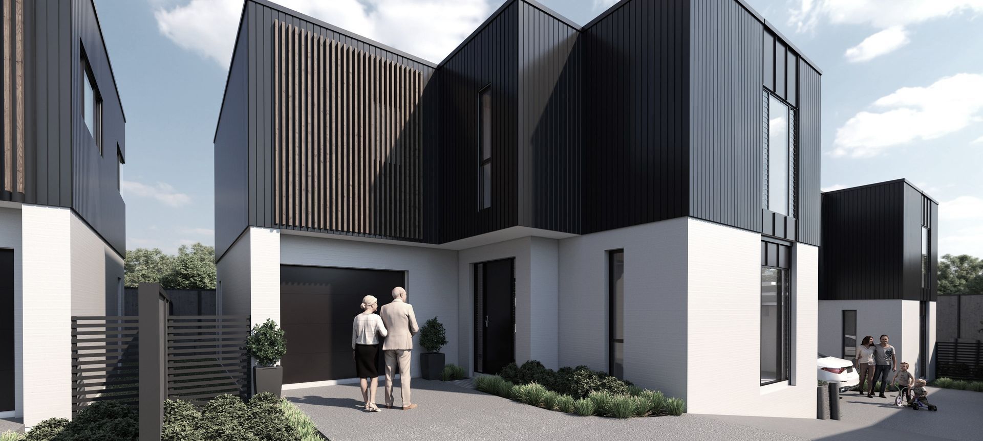 Modern Town Houses banner