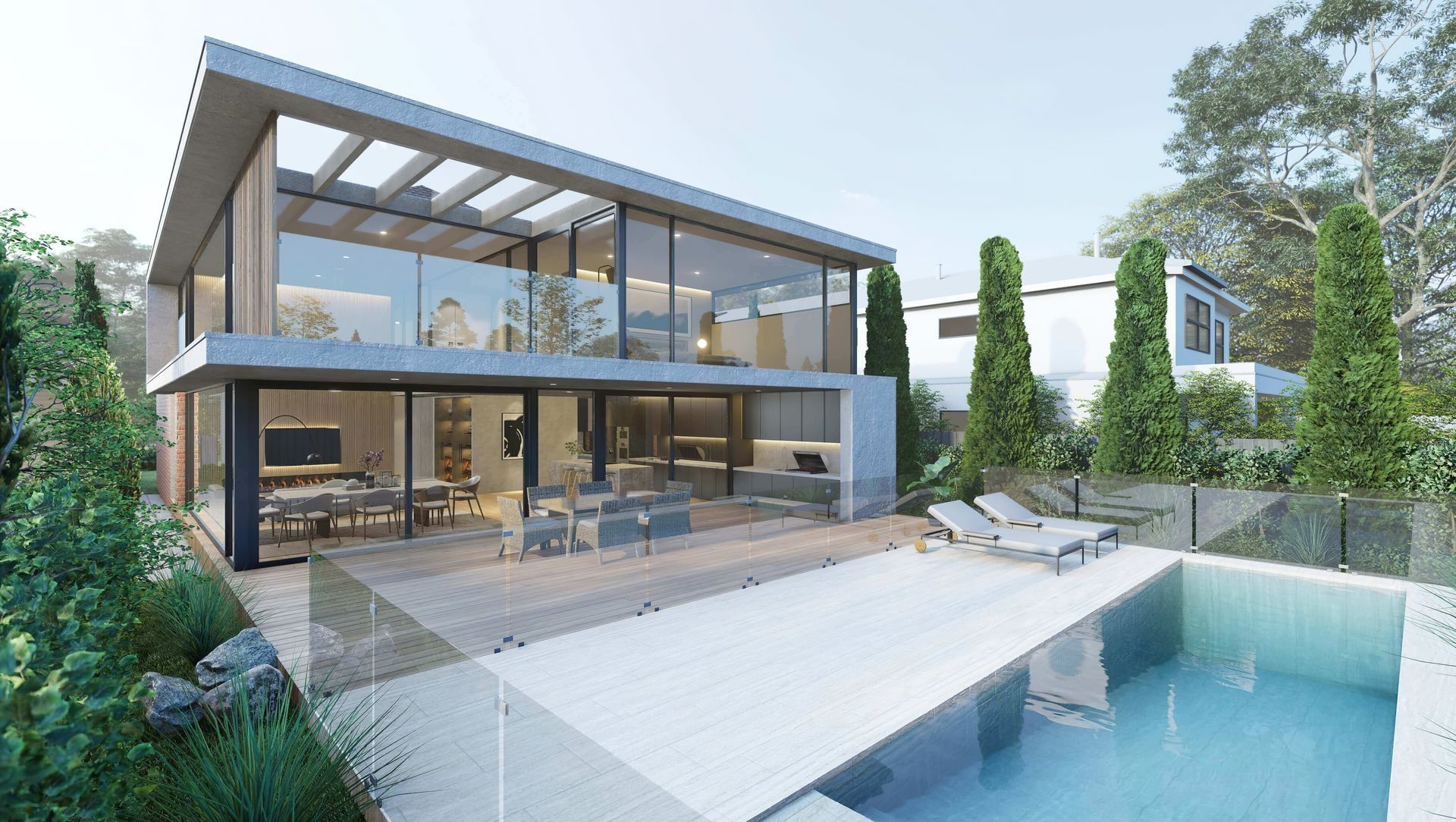 Hampton Modern House banner