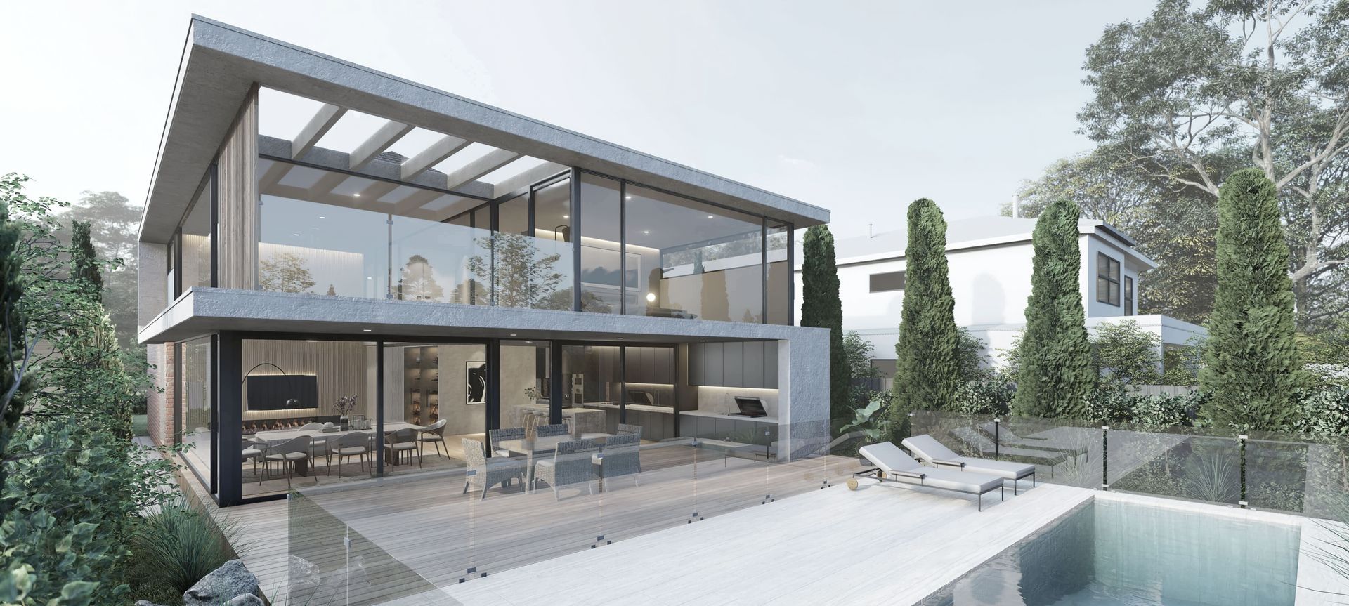 Hampton Modern House banner