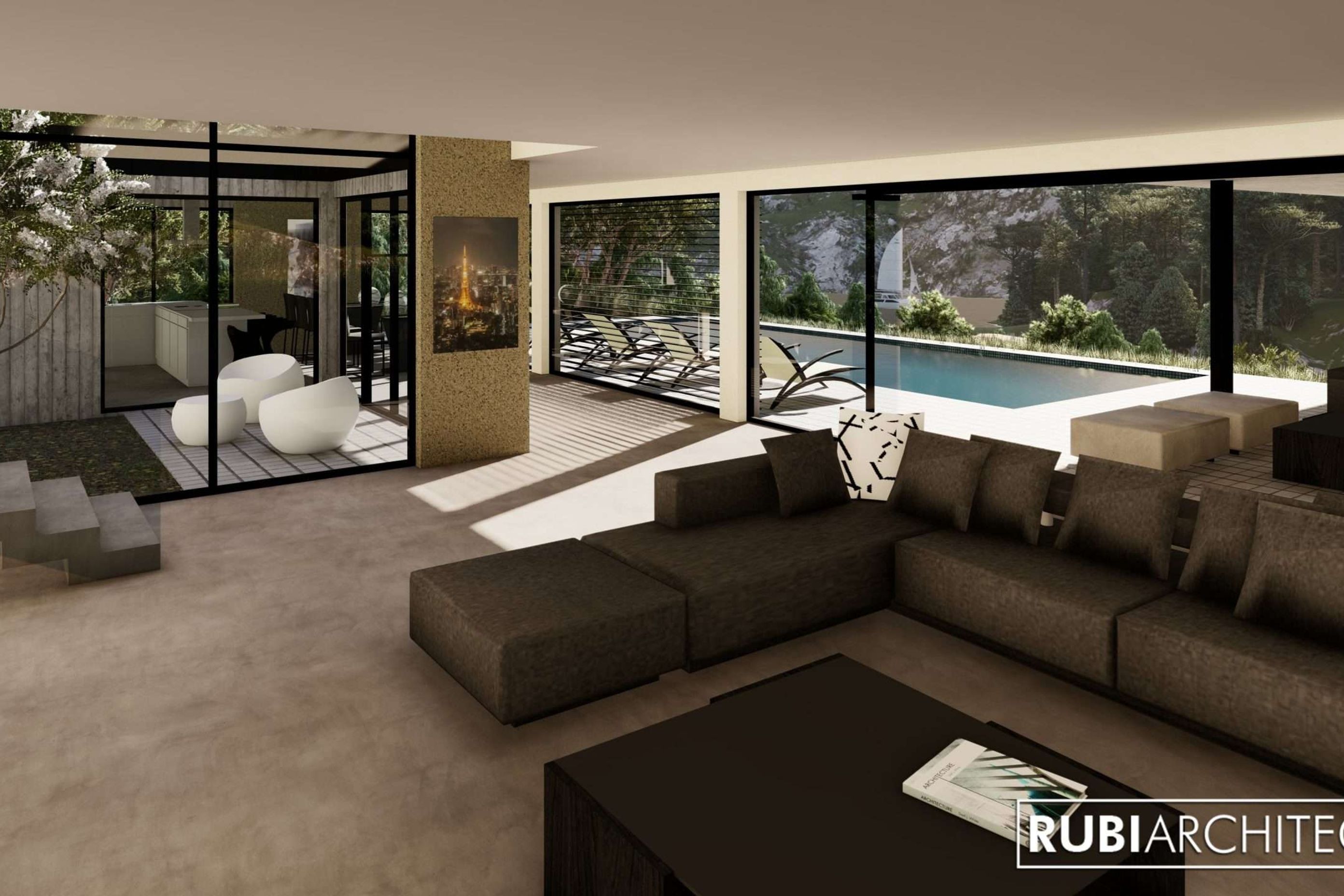 House on a cliff