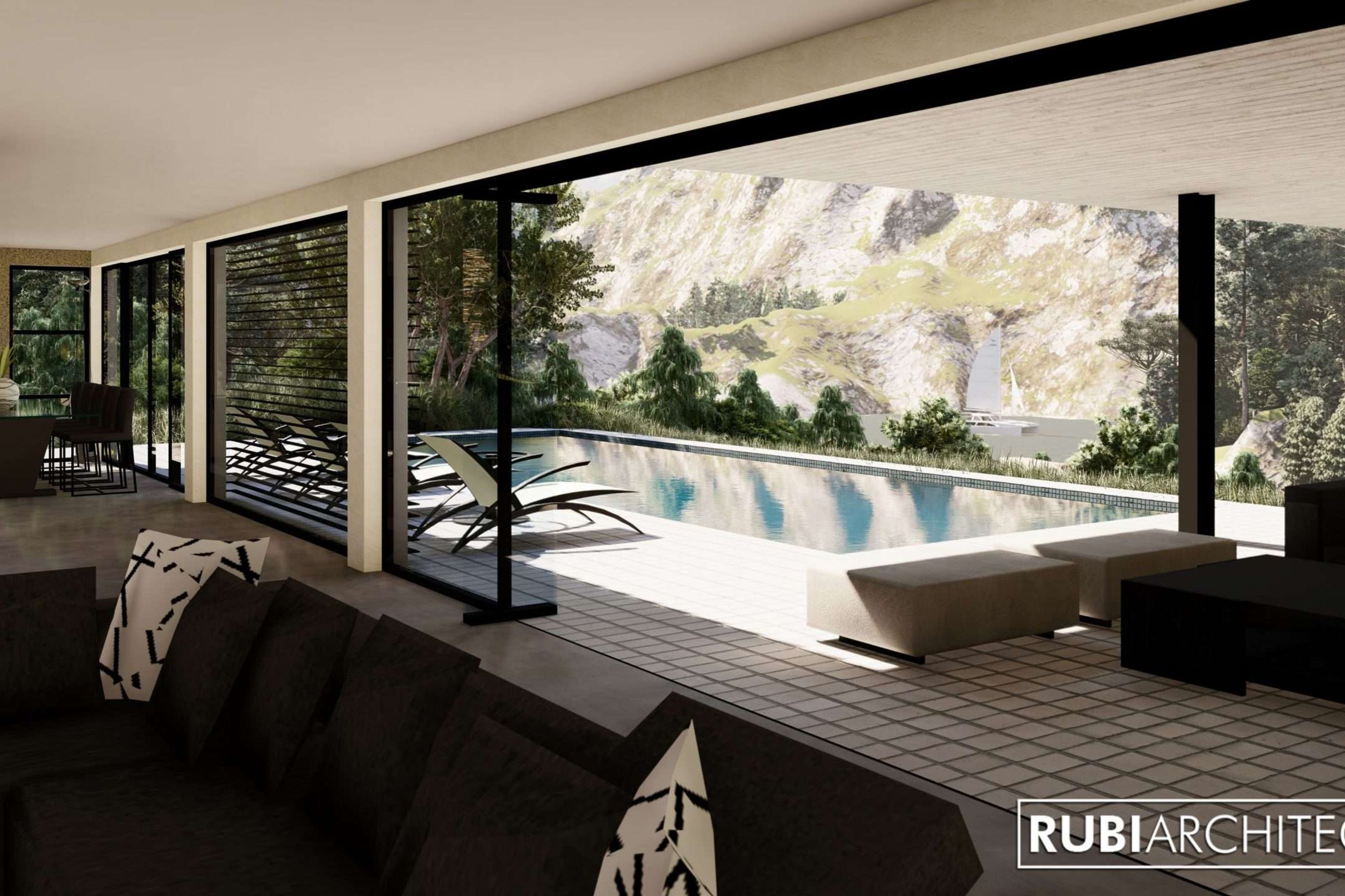 House on a cliff