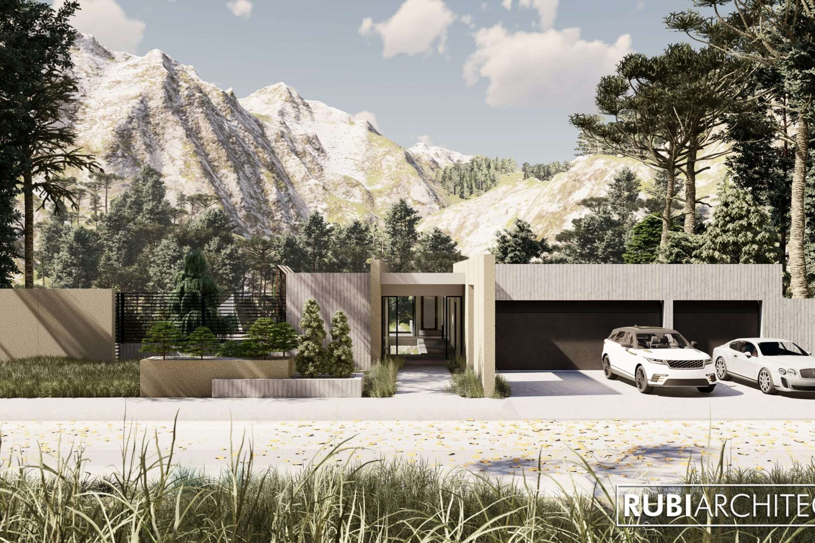 House on a cliff