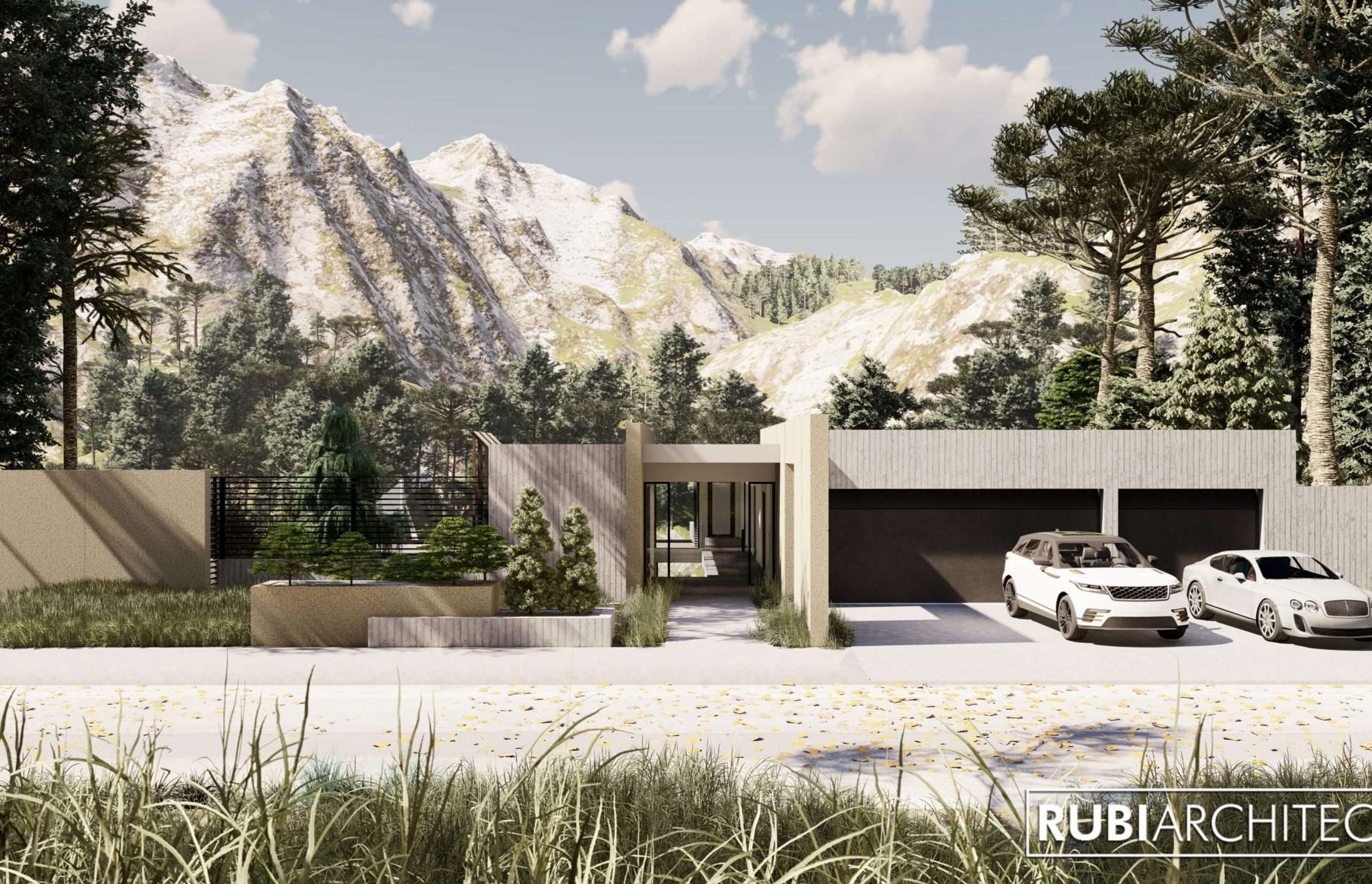 House on a cliff