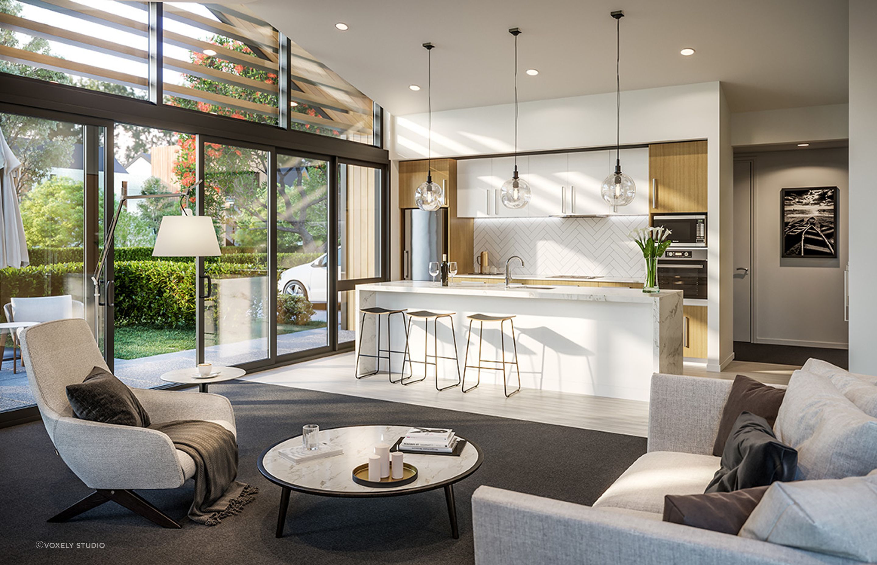 3D Render Kitchen