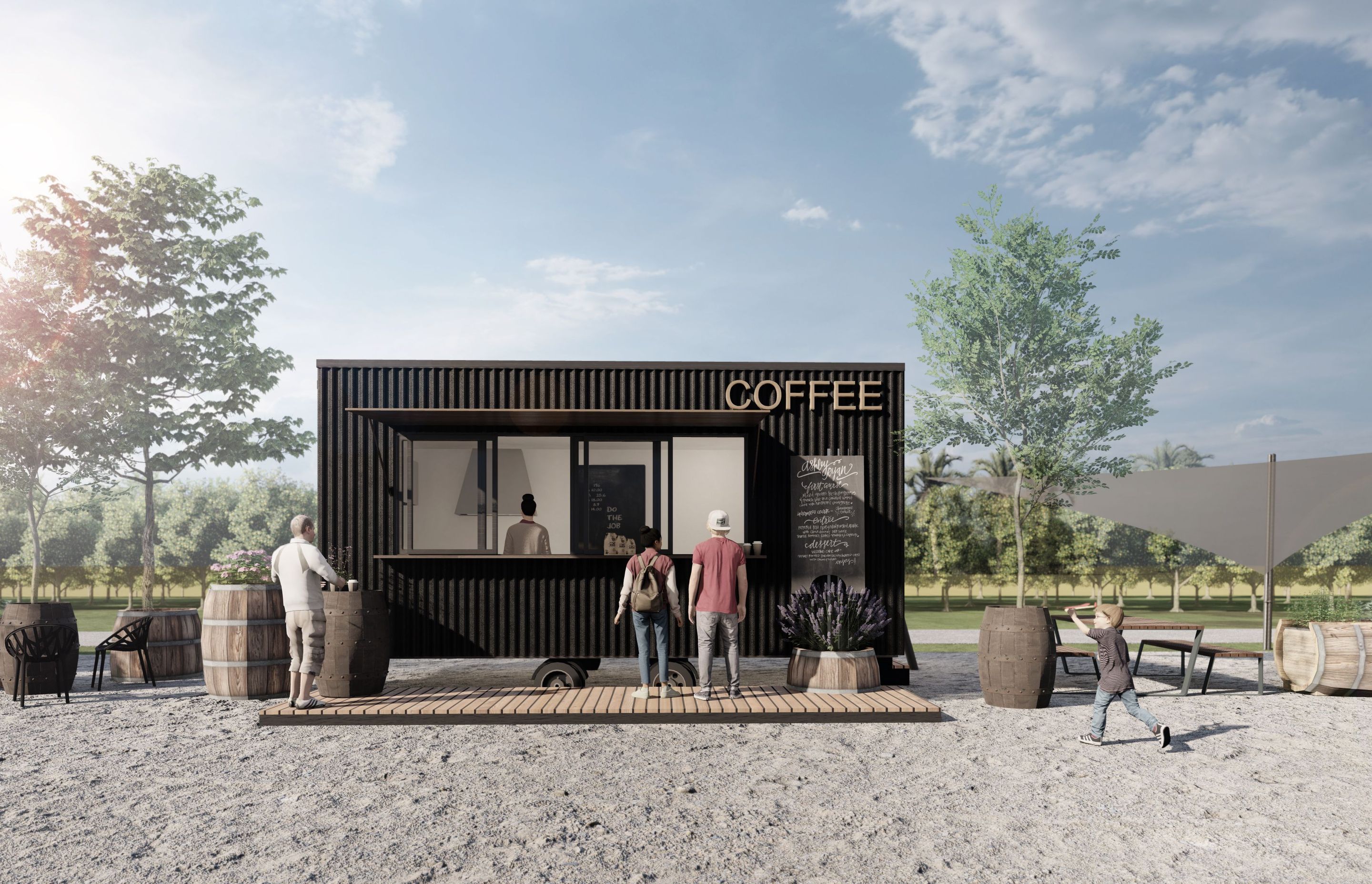 Food Truck Market Development, Motueka