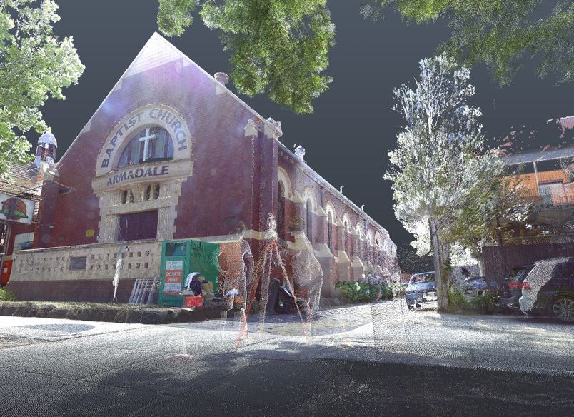 3D Tripod Point Cloud – Exterior