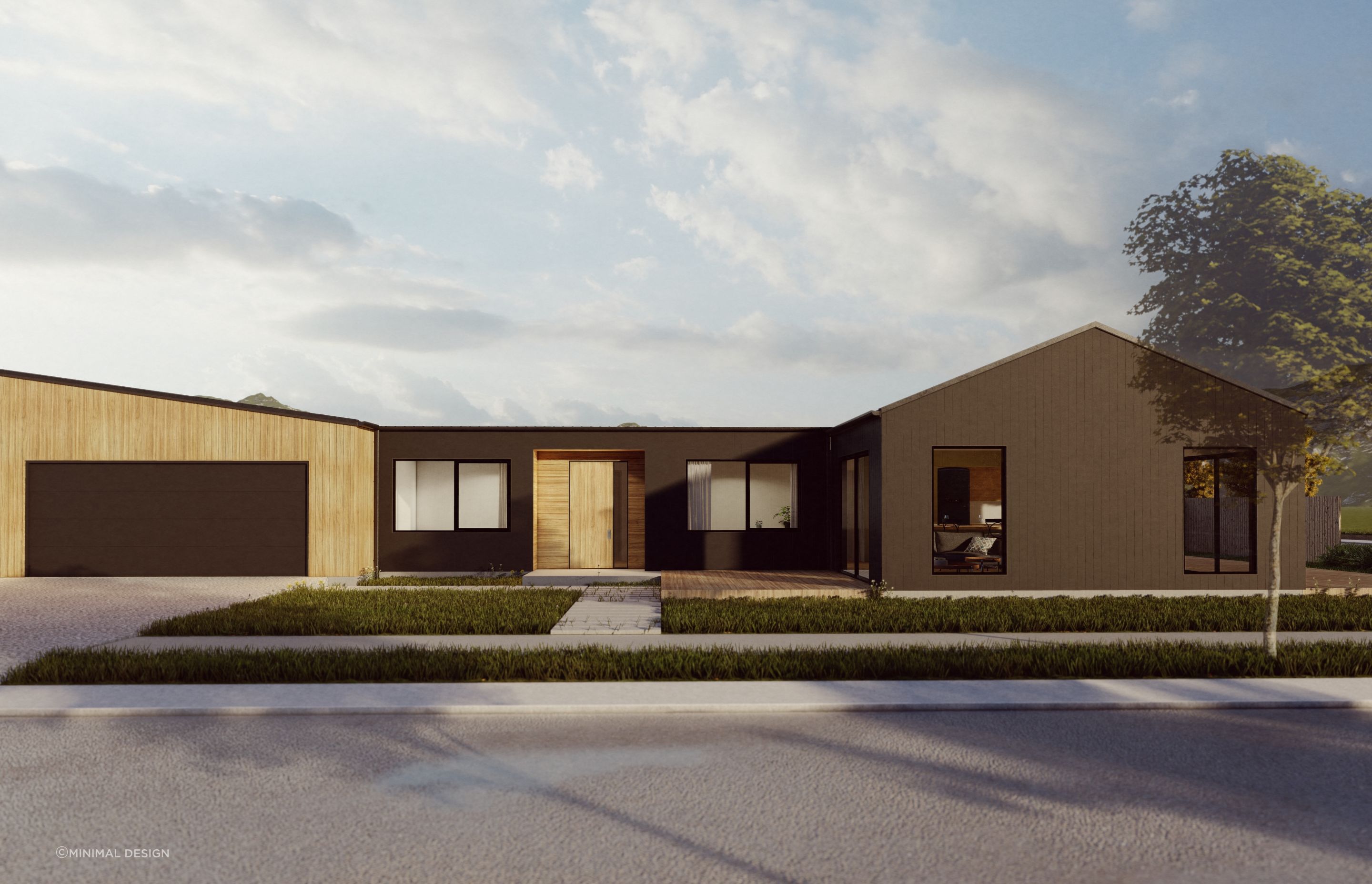 Residential house concept, Lake Hawea
