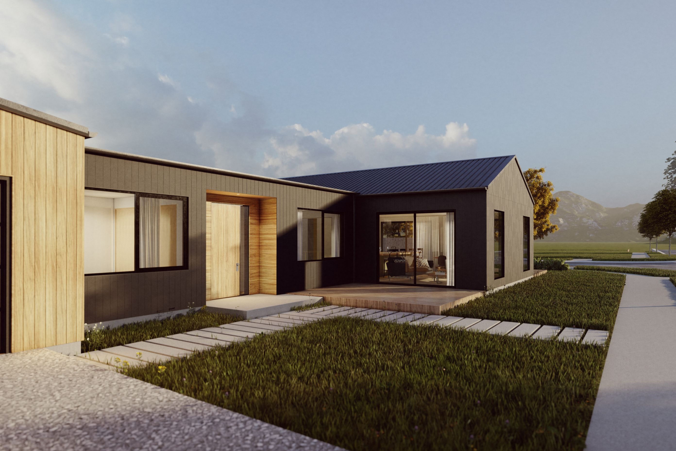 Residential house concept, Lake Hawea