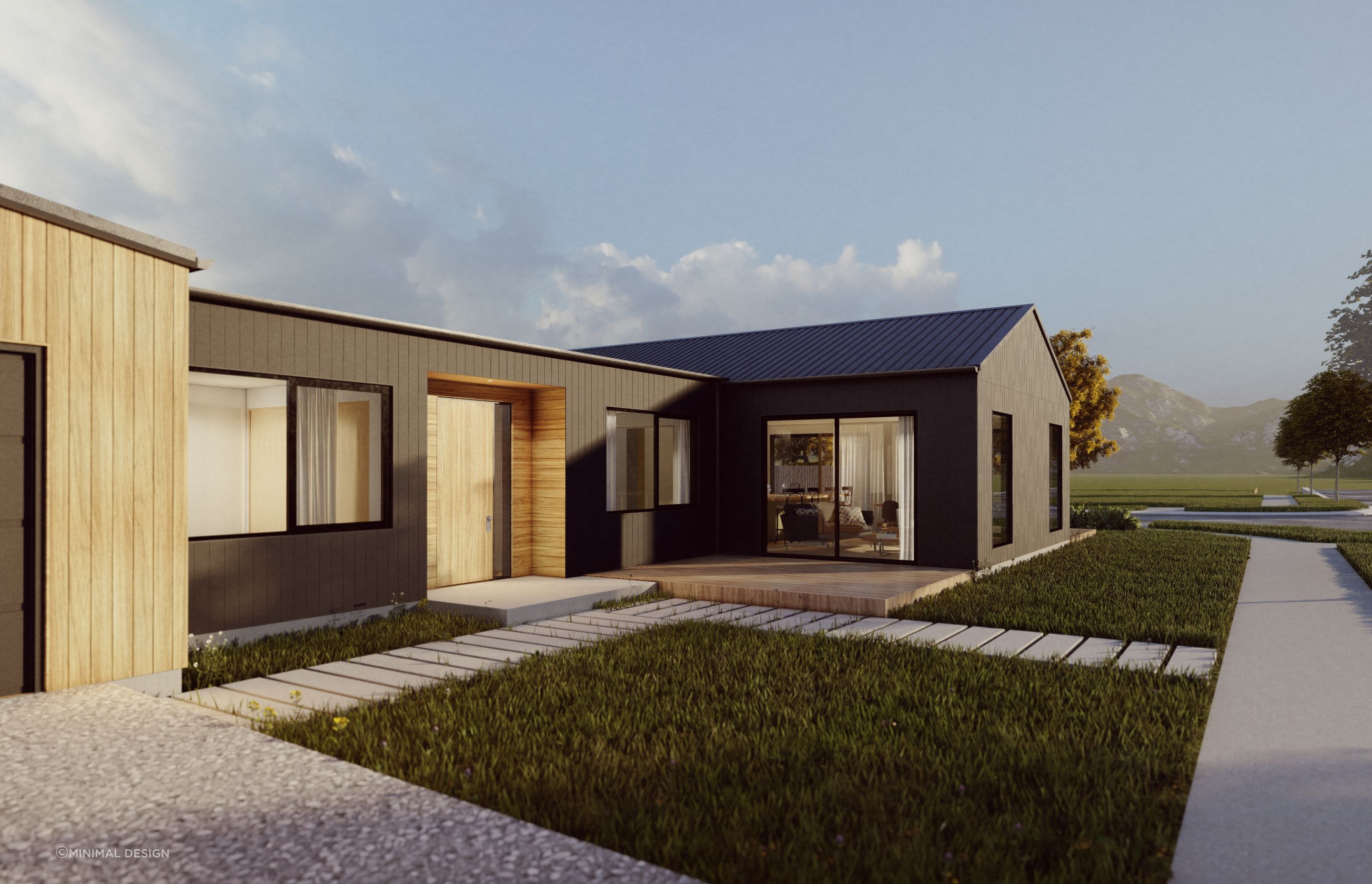 Residential house concept, Lake Hawea