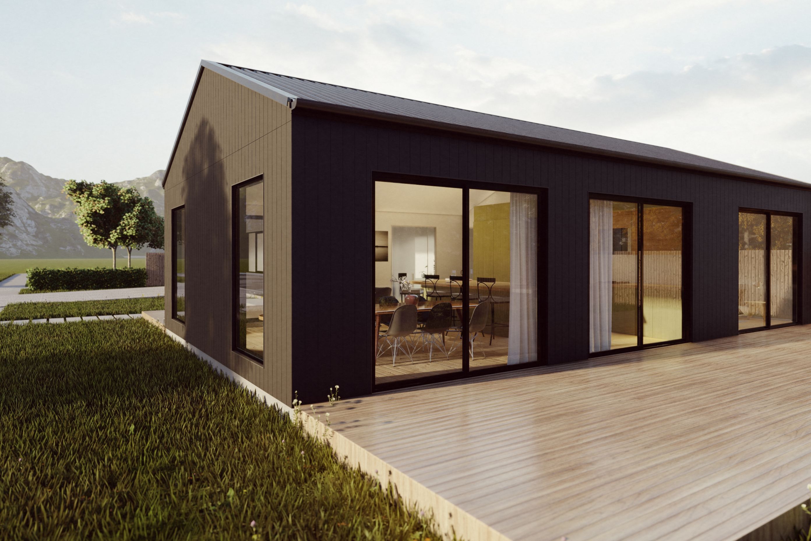 Residential house concept, Lake Hawea