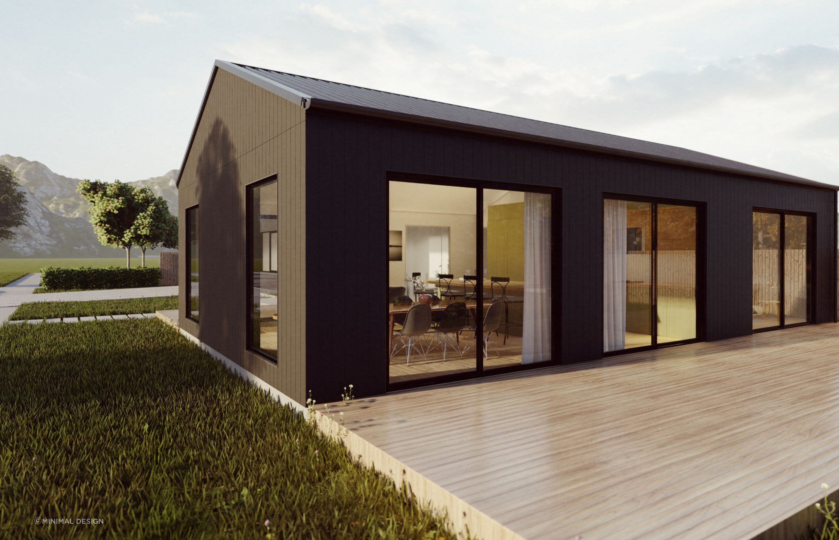 Residential house concept, Lake Hawea