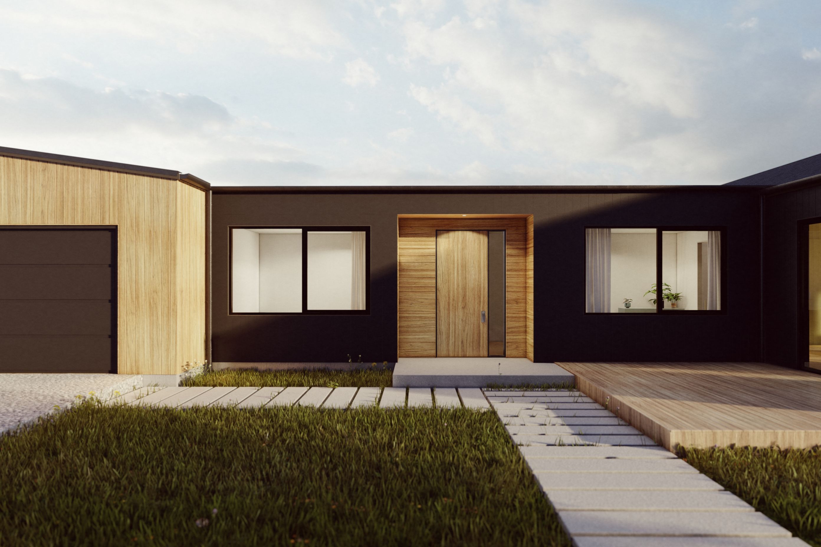 Residential house concept, Lake Hawea