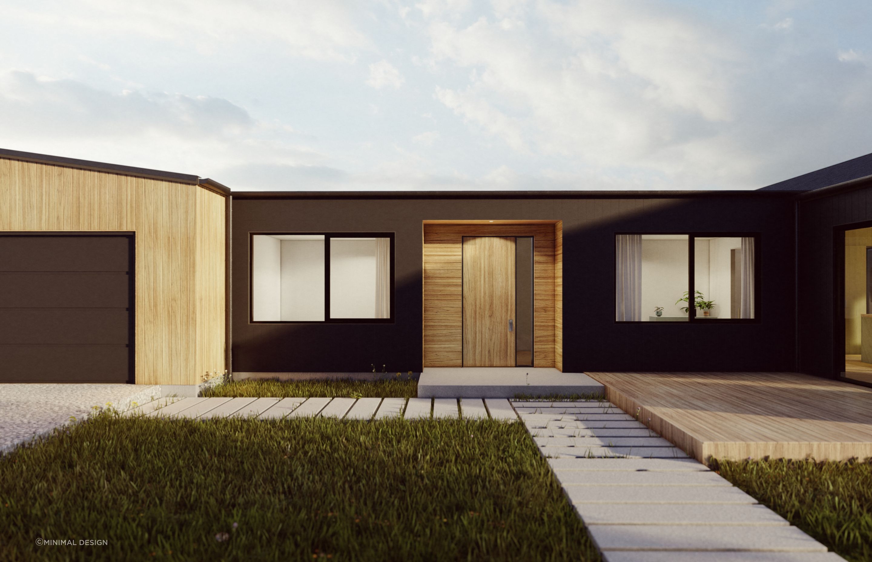 Residential house concept, Lake Hawea