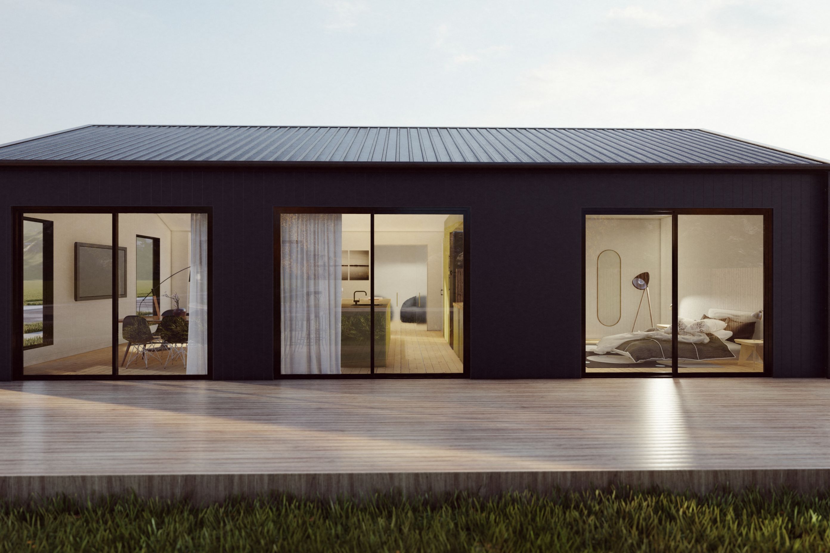 Residential house concept, Lake Hawea
