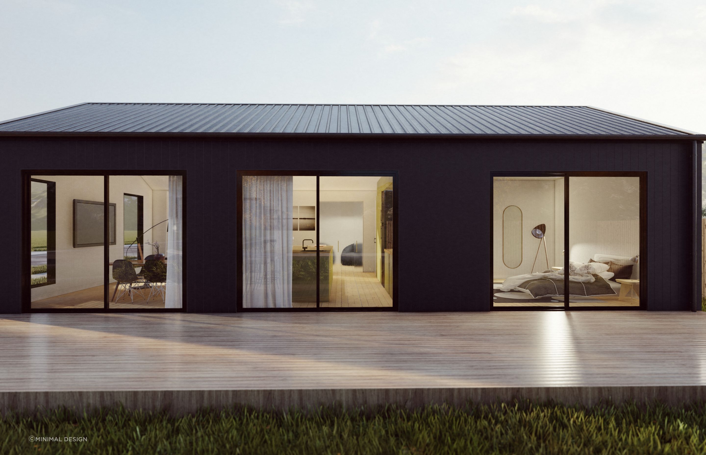 Residential house concept, Lake Hawea
