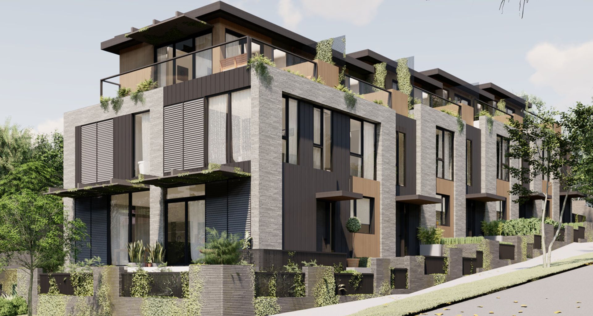 Luxury Townhouses in Oak Park banner