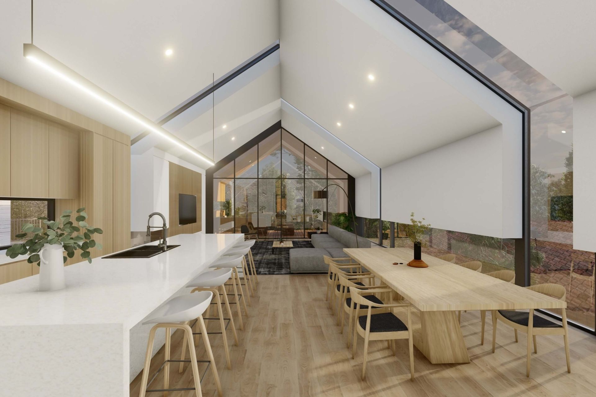 Scandinavian Modern Barn House