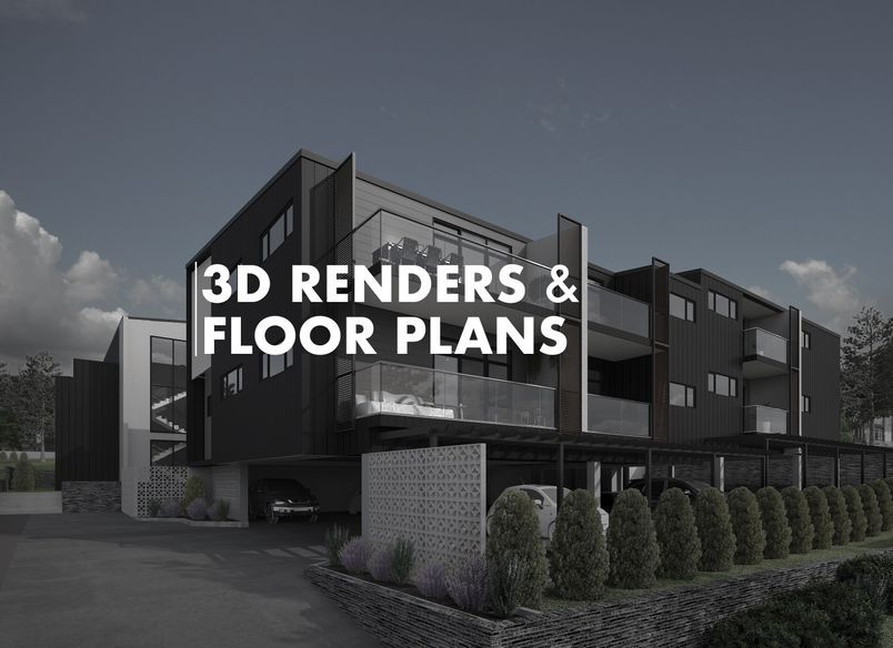 3D Renders & Floor Plans