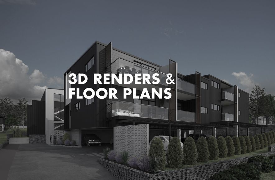 3D Renders & Floor Plans