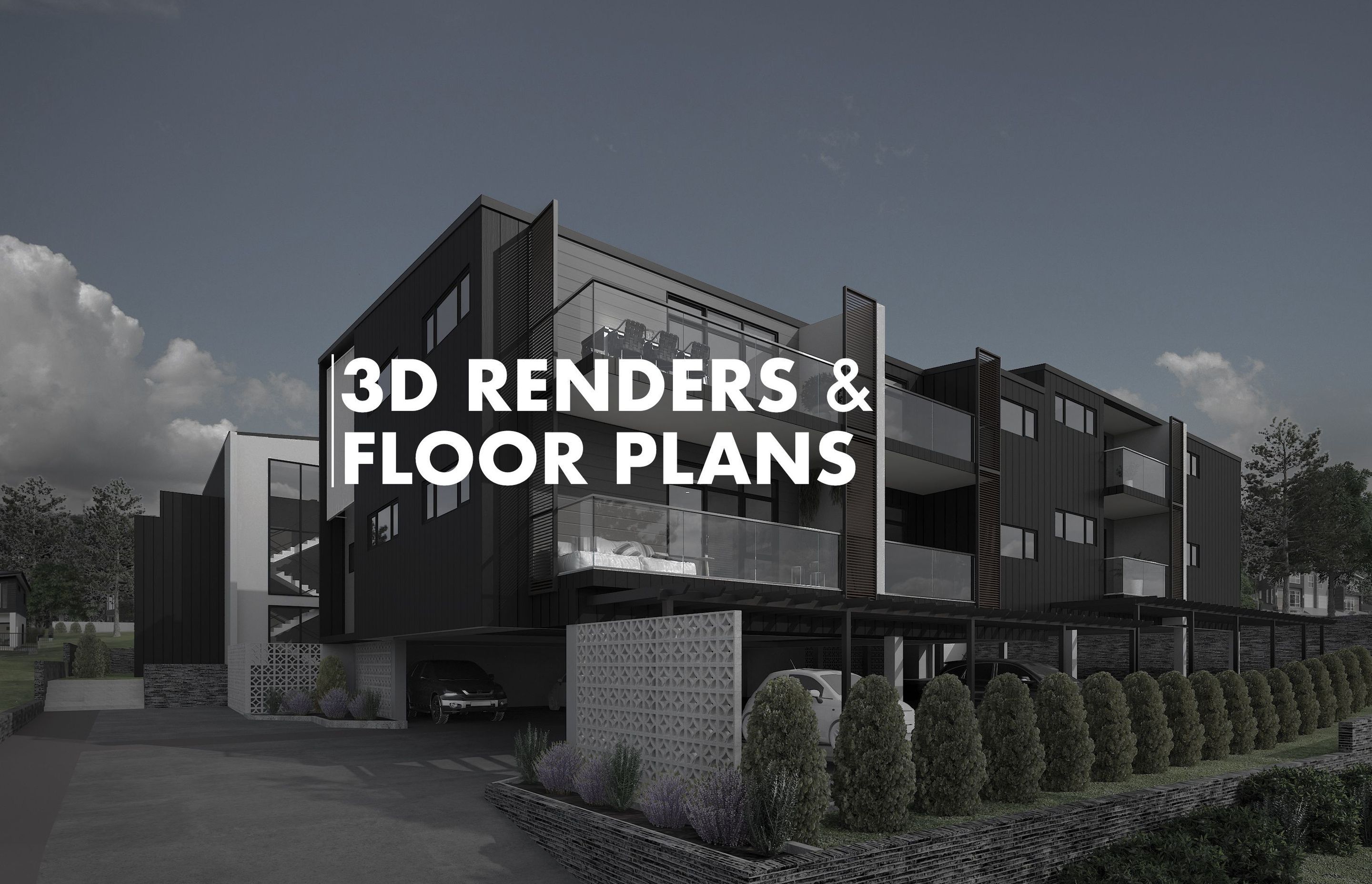 3D Renders &amp; Floor Plans