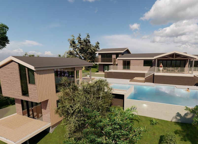 New Pool & Pool House