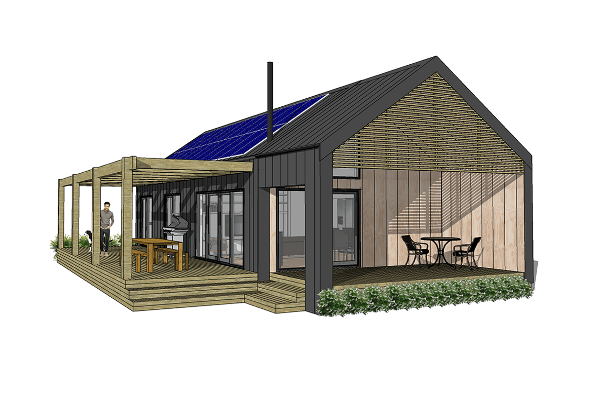 Home Plan Range EVELYN 2 BDRM