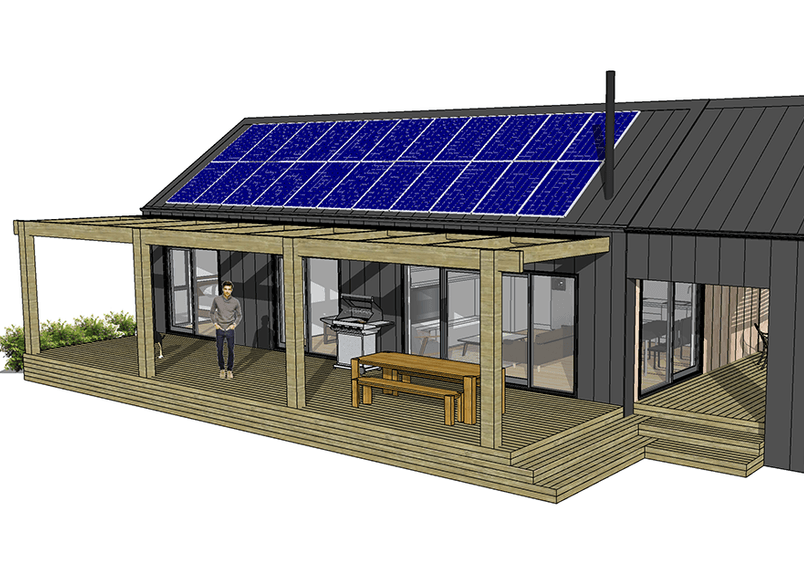 Home Plan Range EVELYN 2 BDRM