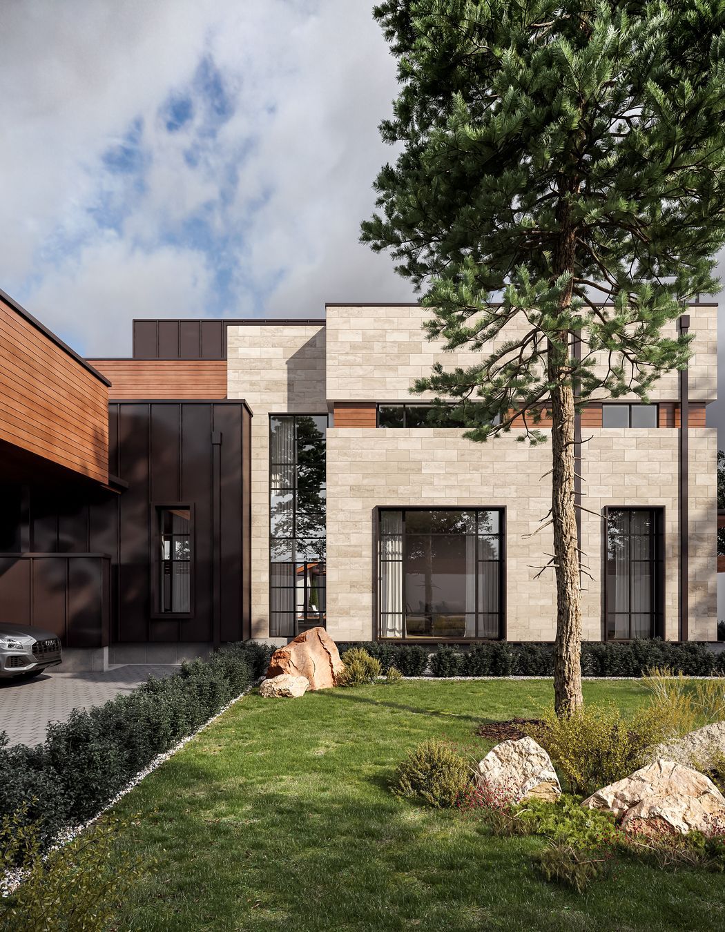 Private House 3D Render