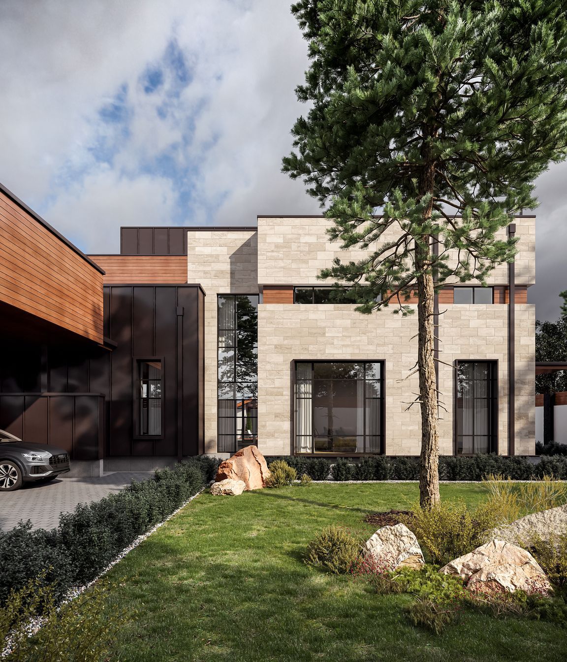 Private House 3D Render