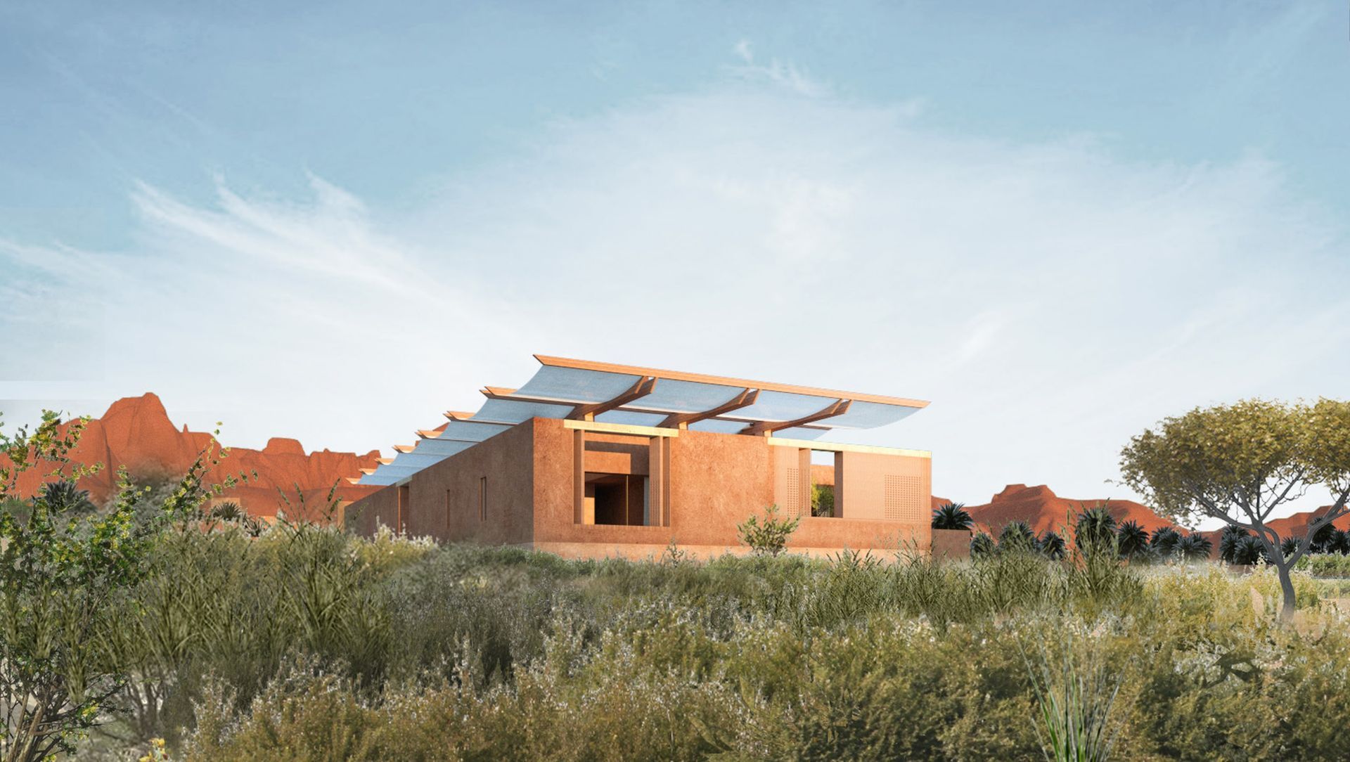 Parasol House banner