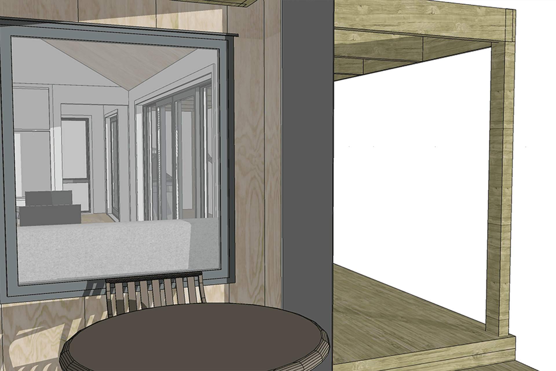 Private Main Bedroom Deck