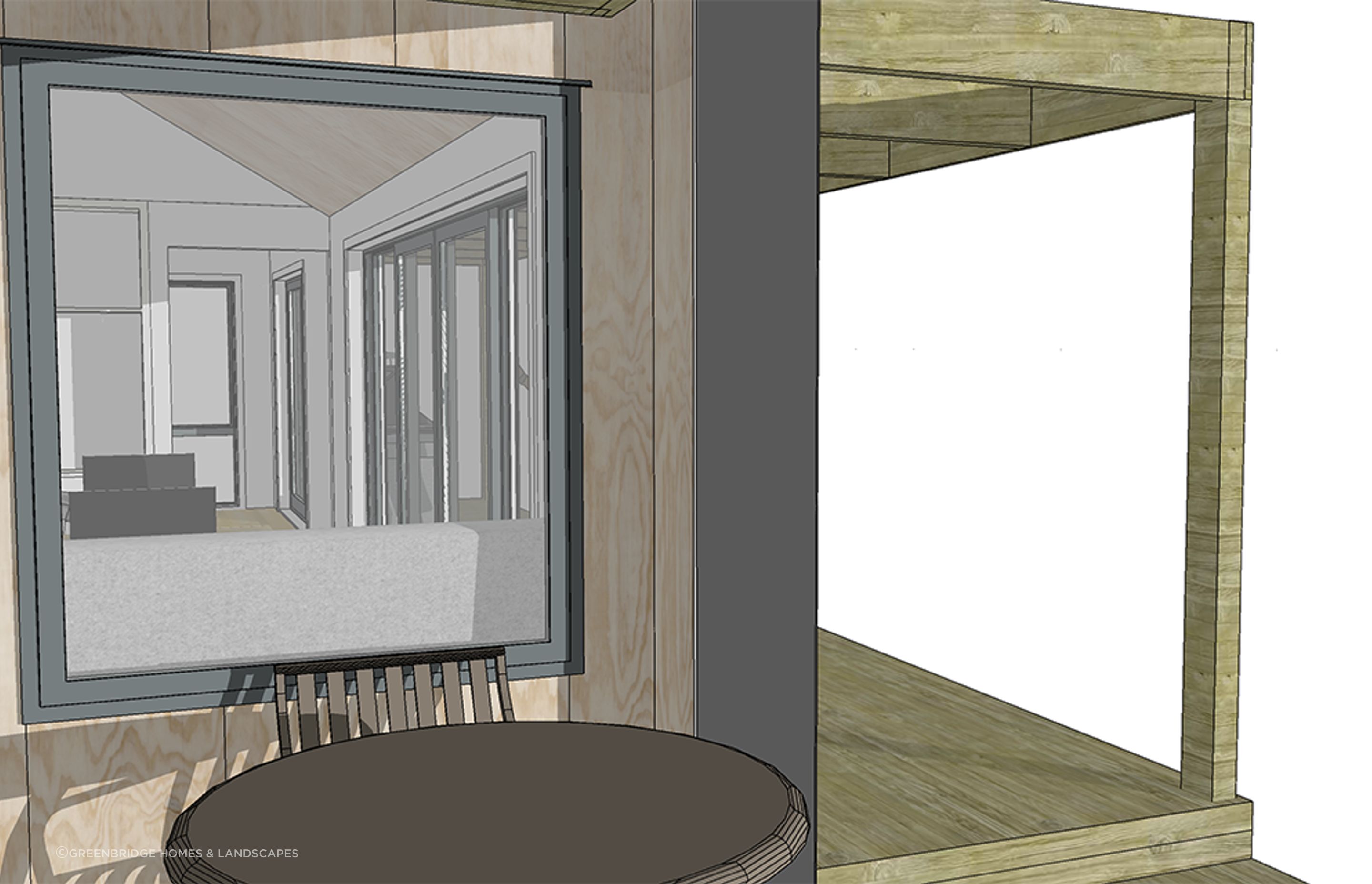 Private Main Bedroom Deck