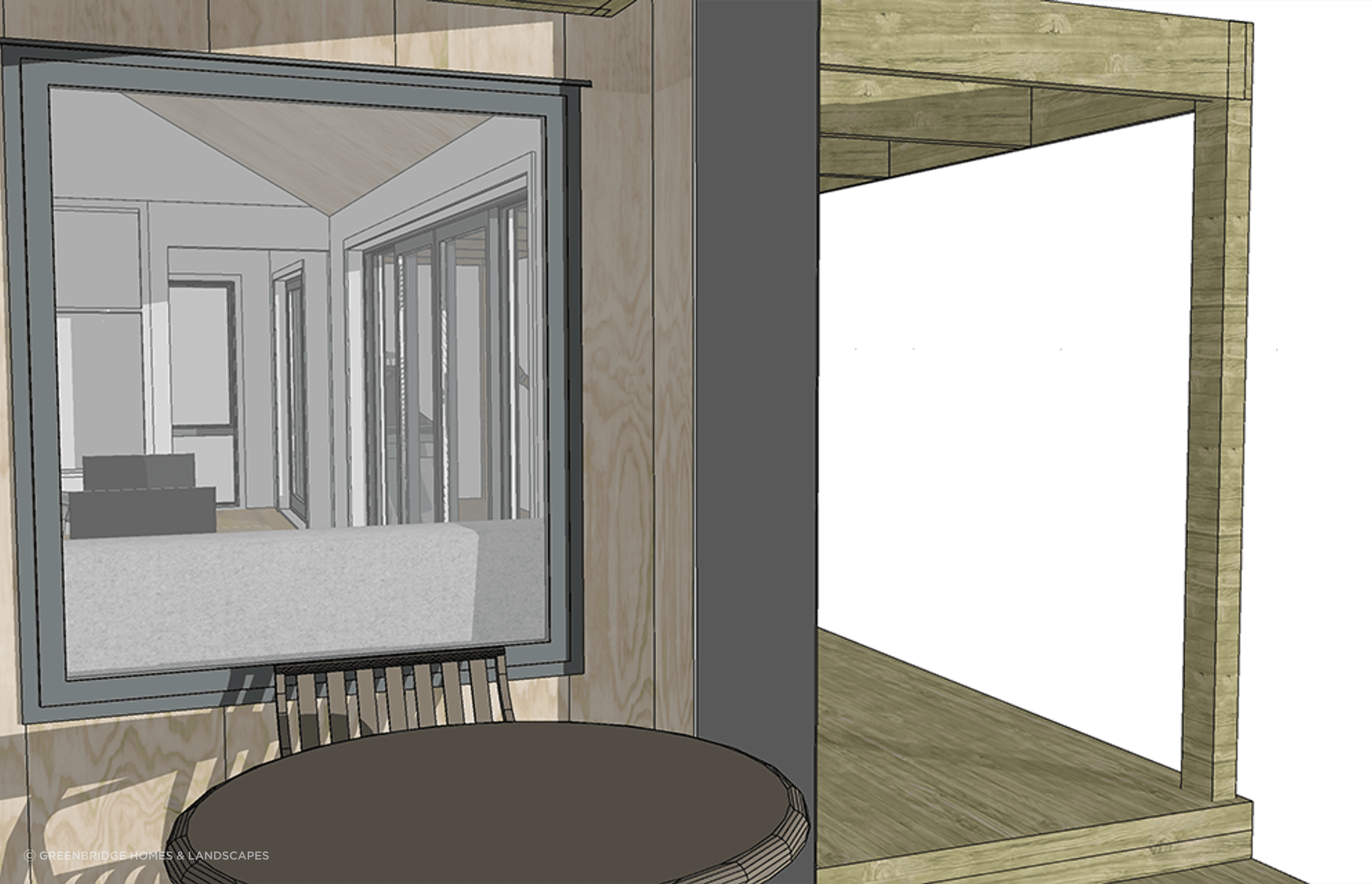 Private Main Bedroom Deck
