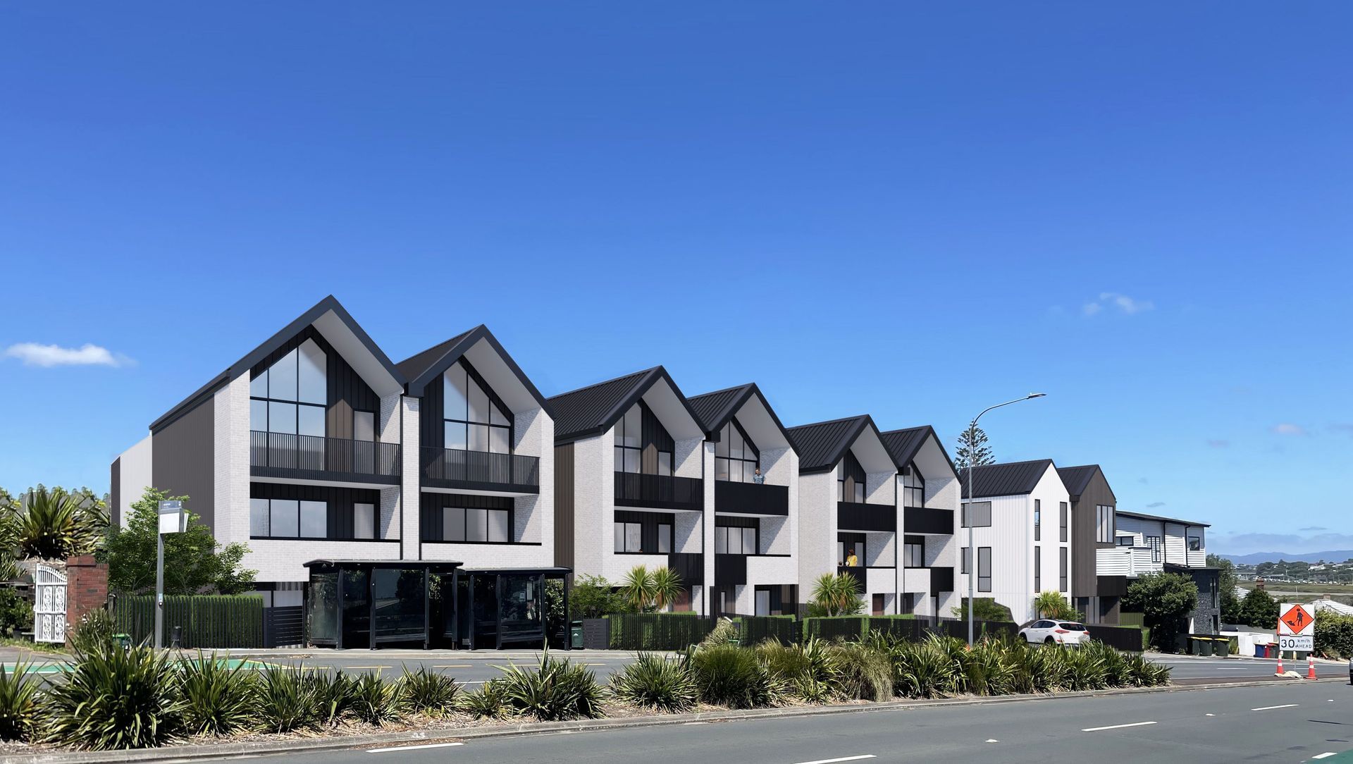 Esmonde Road Development banner