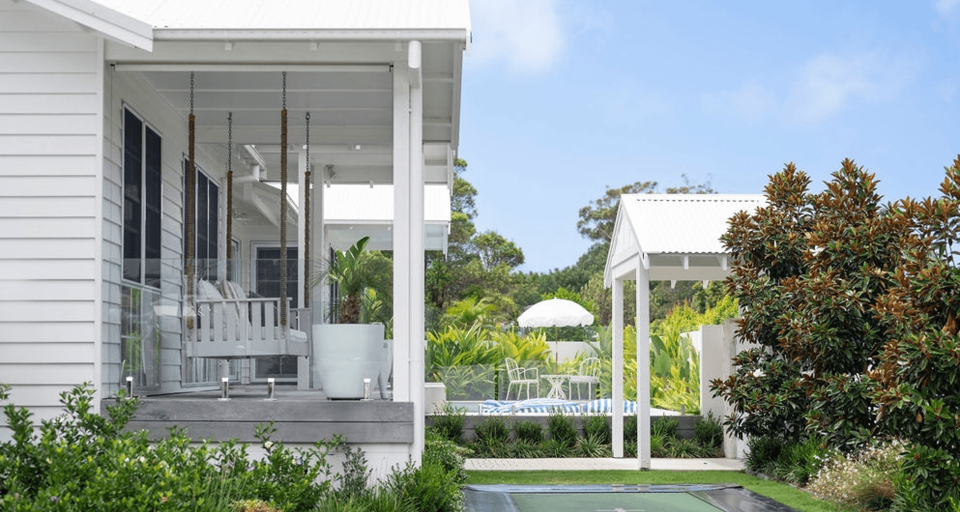 Coastal Hamptons Garden banner