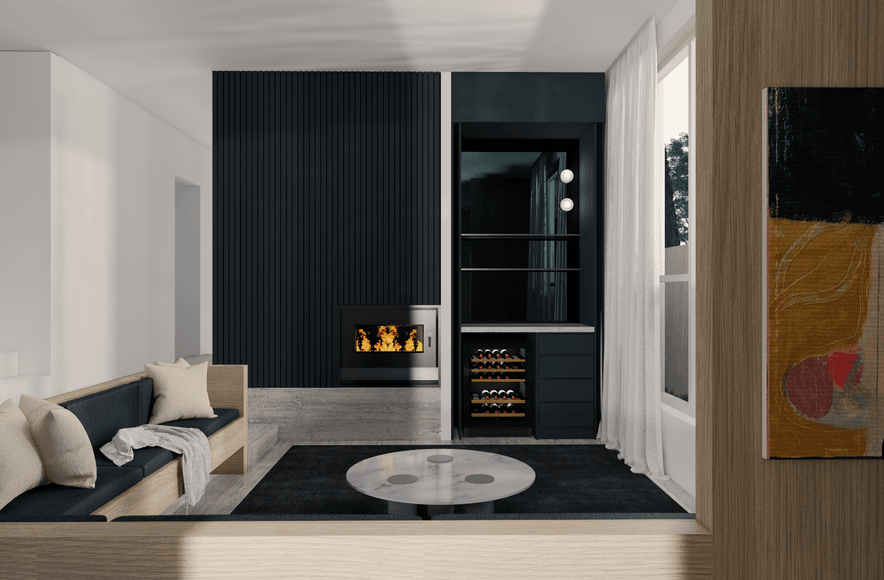 Serenity In Shades • A Collaboration with Randco Design Studio, Ali Kaddour Architects & Kube Constructions •