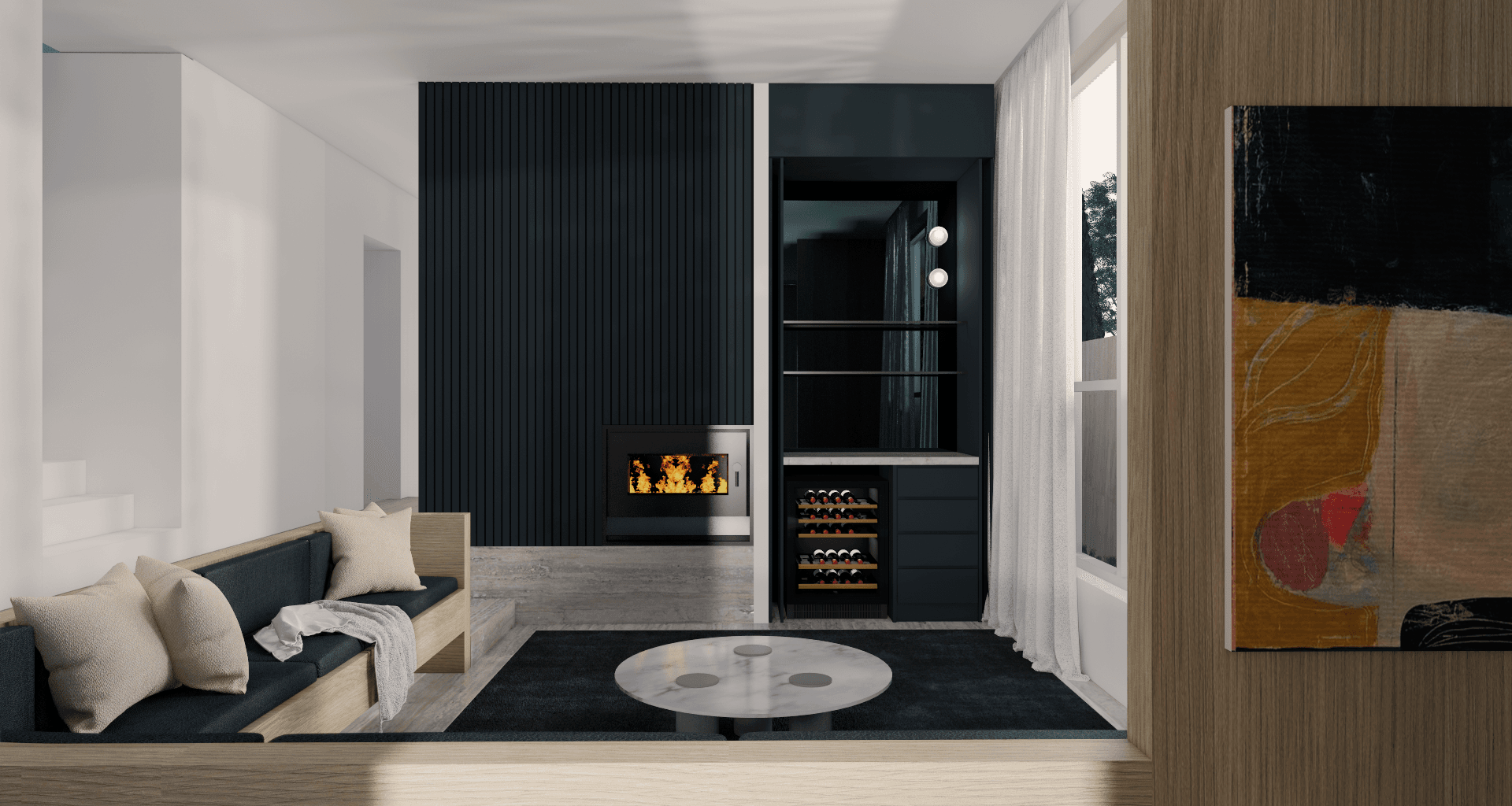 Serenity In Shades • A Collaboration with Randco Design Studio, Ali Kaddour Architects & Kube Constructions • banner